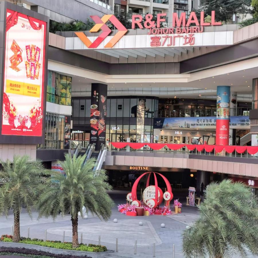 Jb City Ciq-R&F Shopping Mall Apartment Johor Bahru Kültér fotó