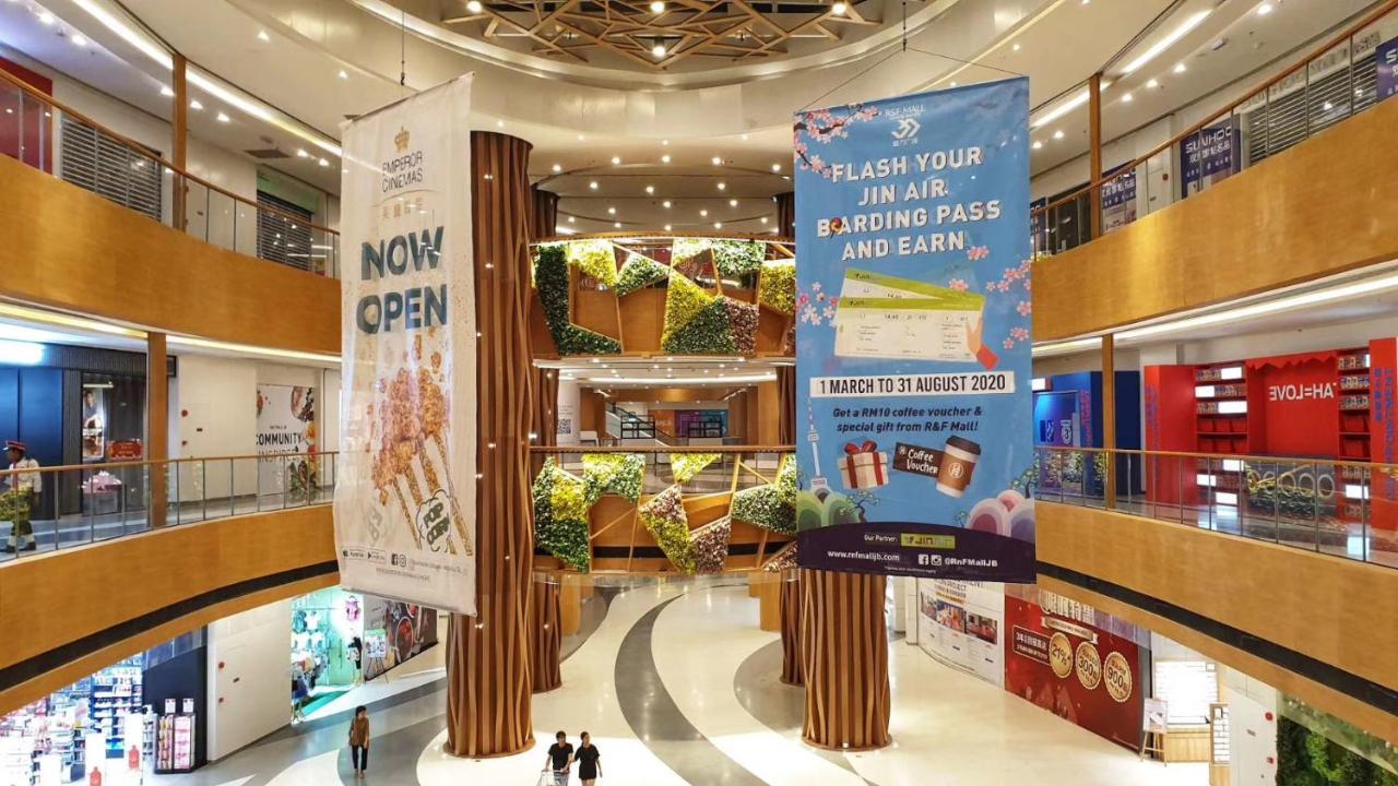 Jb City Ciq-R&F Shopping Mall Apartment Johor Bahru Kültér fotó