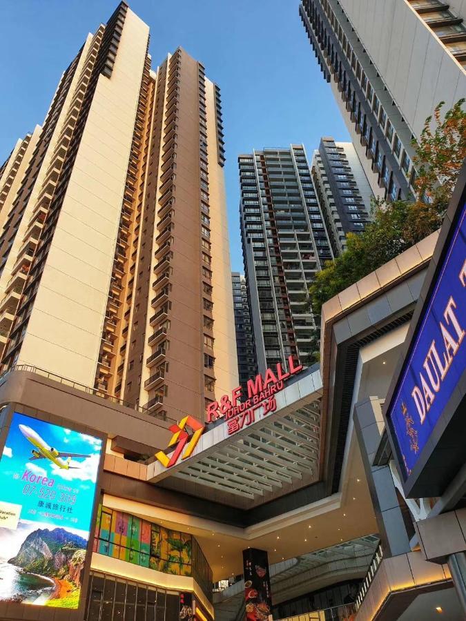 Jb City Ciq-R&F Shopping Mall Apartment Johor Bahru Kültér fotó