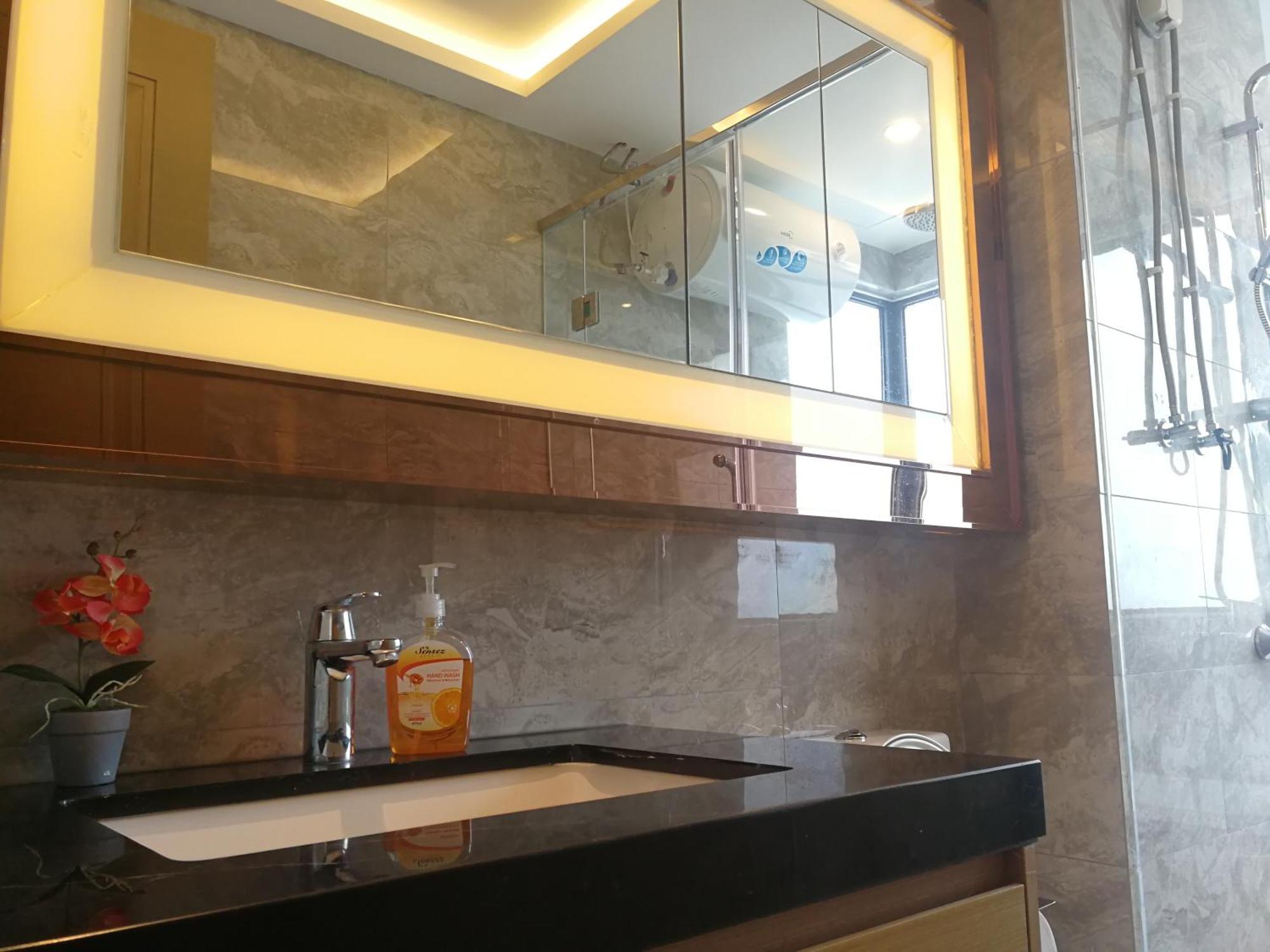 Jb City Ciq-R&F Shopping Mall Apartment Johor Bahru Szoba fotó